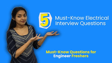 Top 5 Basic Essential Electrical Engineering Interview Questions You Must Know! #interview
