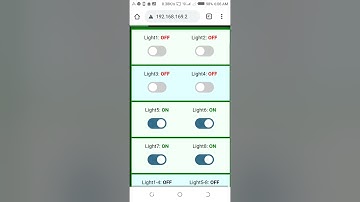 P5. ESP8266 ESP32 Webserver HTML CSS Javascript MQTT Smart phone , Xuankyautomation