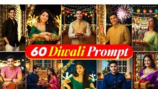 Diwali Ai Photo Editing Prompt | Instagram Trending Ai Photo Editing Prompts | Google Gemini Editing screenshot 5