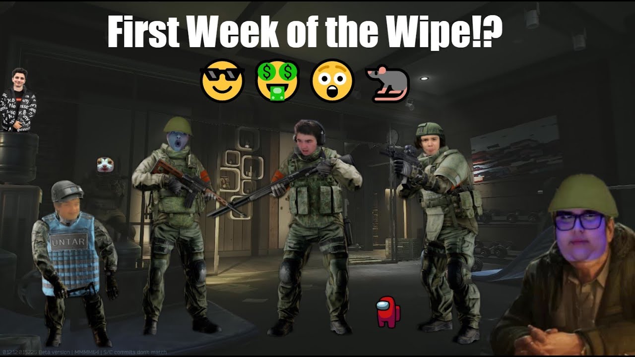 First week of the Tarkov wipe Compilation at 3am (Gone this took too ...