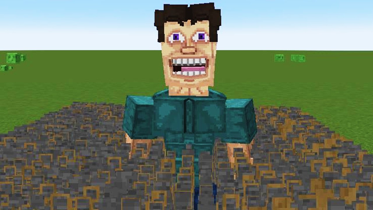 Grotesque Steve Safety Edition MOD in Minecraft - YouTube