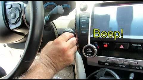 שכפול מפתח טויוטה קמרי הייבריד Proximity key programming for Toyota Camry Hybrid 2011 with MVP PRO