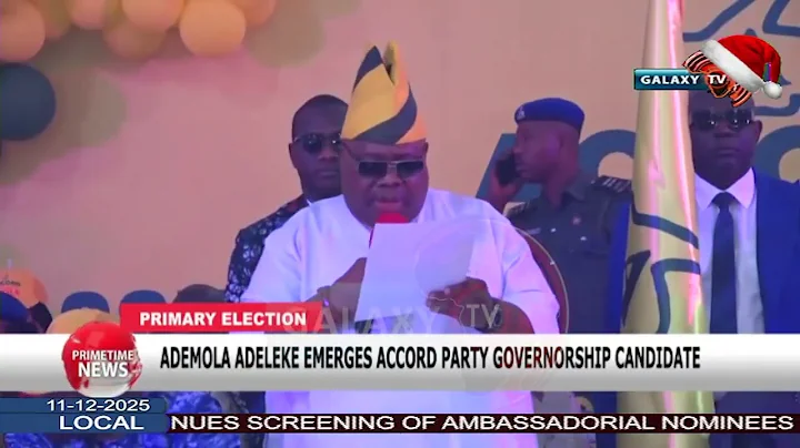 ADEMOLA ADELEKE EMERGES ACCORD PARTY GOVERNORSHIP CANDIDATE
