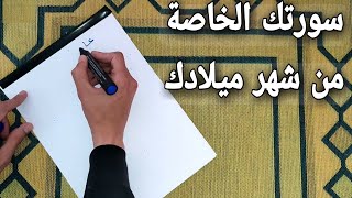 استخراج سورتك الخاصة بك من شهر ميلادك ، فتوح العارفين من كل الامراض و الاسحار و تحقيق كل ما تتمناه