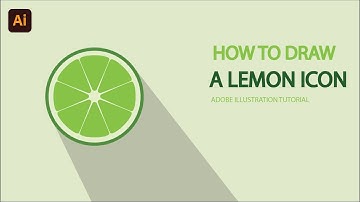 How to make a lemon in Adobe illustrator | Adobe Illustrator CC