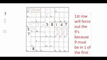 How to Solve a Killer Sudoku Puzzle. [HD]