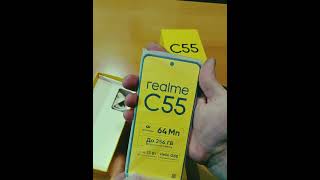 распаковка Realme C55