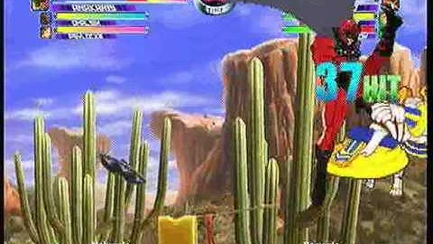 MvC2: Magneto/Charlie/Doom 100% combo