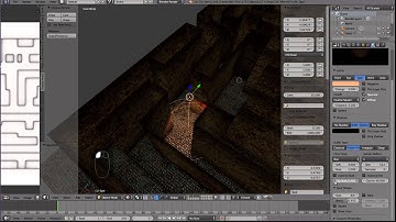 Blender Timelapse How to make a Labyrinth for a game