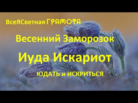 Видео: Иуда Искариот