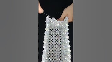 ✨Chiếc túi hạt pha lê xinh xinh Cầm đi chơi – đi tiệc – đi cà phê đều nổi bật 👜Handmade tỉ mỉ