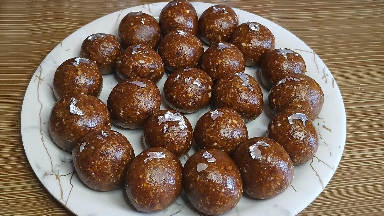 Khajoor laddu | Ramadan special | taqat se bharpur #deliciousrecipe #easyrecipe #food 