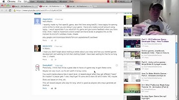 Part 5C - 2D Platformer Game - Dev Diary (game testing, comment answers) - How To Make Mobile Games