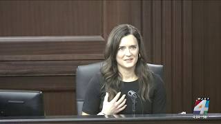 Widow of Jared Bridegan testifies on 1st day of murder trial of Mario Fernandez