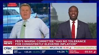 Chairman Tim Scott Discusses Affordability and Kevin Warsh Leading the Federal Reserve on Squawk Box
