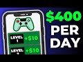Earn 400day just playing games proofs inside new earning app today p2e  make money online