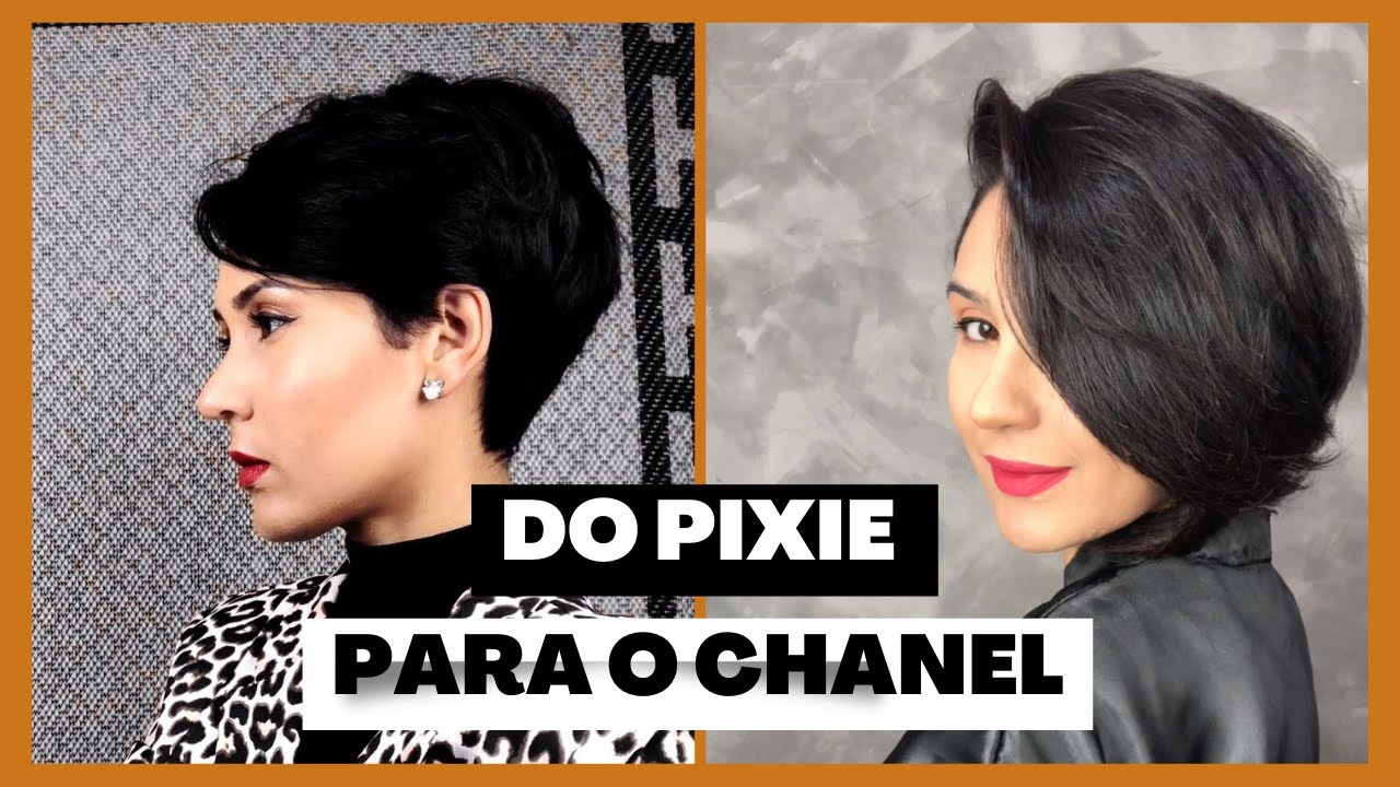Como deixar o Pixie crescer - Saindo do Pixie para o Chanel - Juliana Kenzi