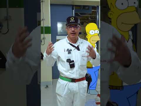 POV : Quand Homer Simpson est en visite chez Orano  #shorts