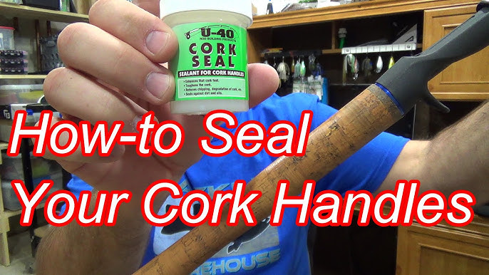 How to Seal the Cork Handles on a Fishing Rod 