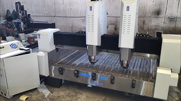 5*10 Dual Head Stone ROUTER With DEZAW SERVO DRIVE MOB-7611920945#jaipur