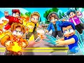 FIRE BROTHERS Vs ICE BROTHERS in Roblox BROOKHAVEN RP!!