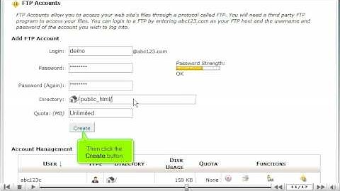 Create additional FTP accounts in cPanel | SiteGround FTP Tutorial