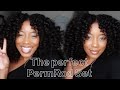 PermRod Set on Natural Hair | Detailed