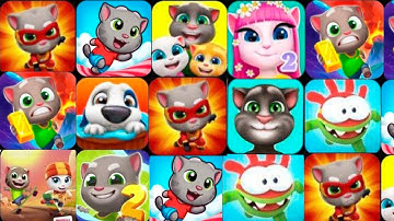 My Tom 2, Talking Tom, Tom Hero,  Cat Running, Tom Gold Run, My Tom, Talking Angela, Tom Friends