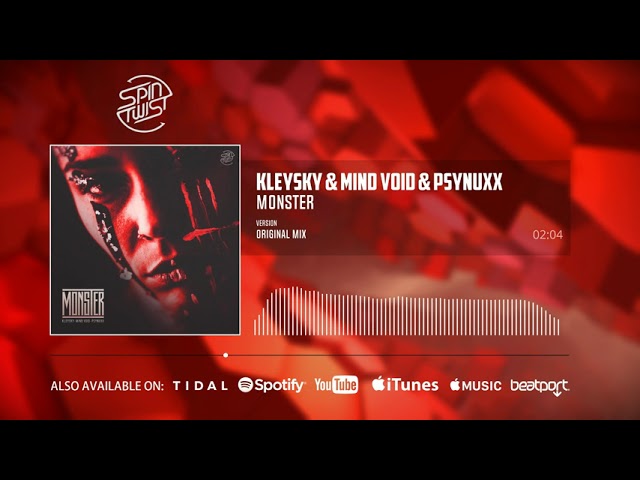 YouTubeでKleysky & Mind Void & Psynuxx - Monster (Official Audio)を視聴 YouTubeでKleysky & Mind Void & Psynuxx - Monster (Official Audio)を視聴
