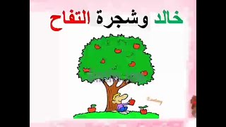 قصة خالد وشجرة التفاح 