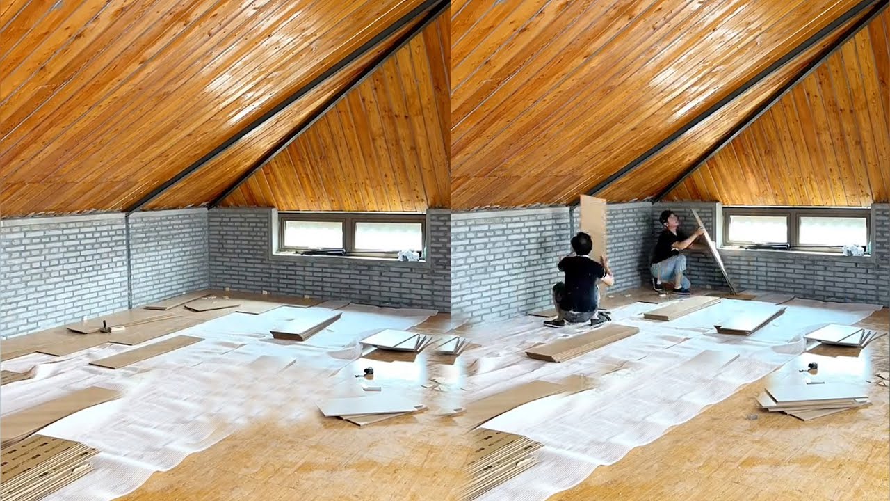 Удивительная перемена! Мужчина потратил десять лет сбережений на ремонт старой квартиры и двора