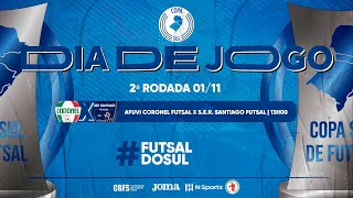 Rodada do futsal deste fim de semana será composta em sua maioria