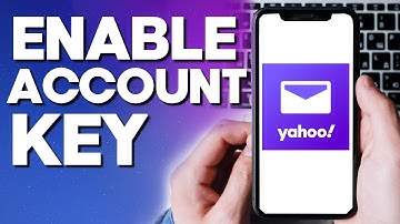 How To Enable Account Key on Yahoo Mail Mobile Phone App