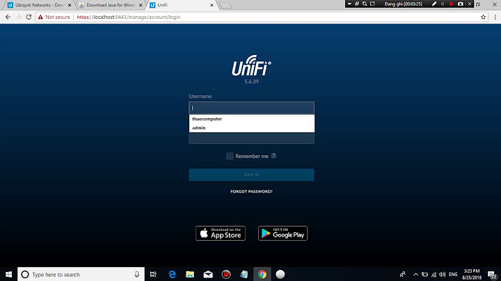 Hướng dẫn cấu hình unifi ap ac lr