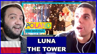 LUNA - The Tower (LIVE) | Poland 🇵🇱 | First Semi-Final | Eurovision 2024 | TEACHER PAUL REACTS