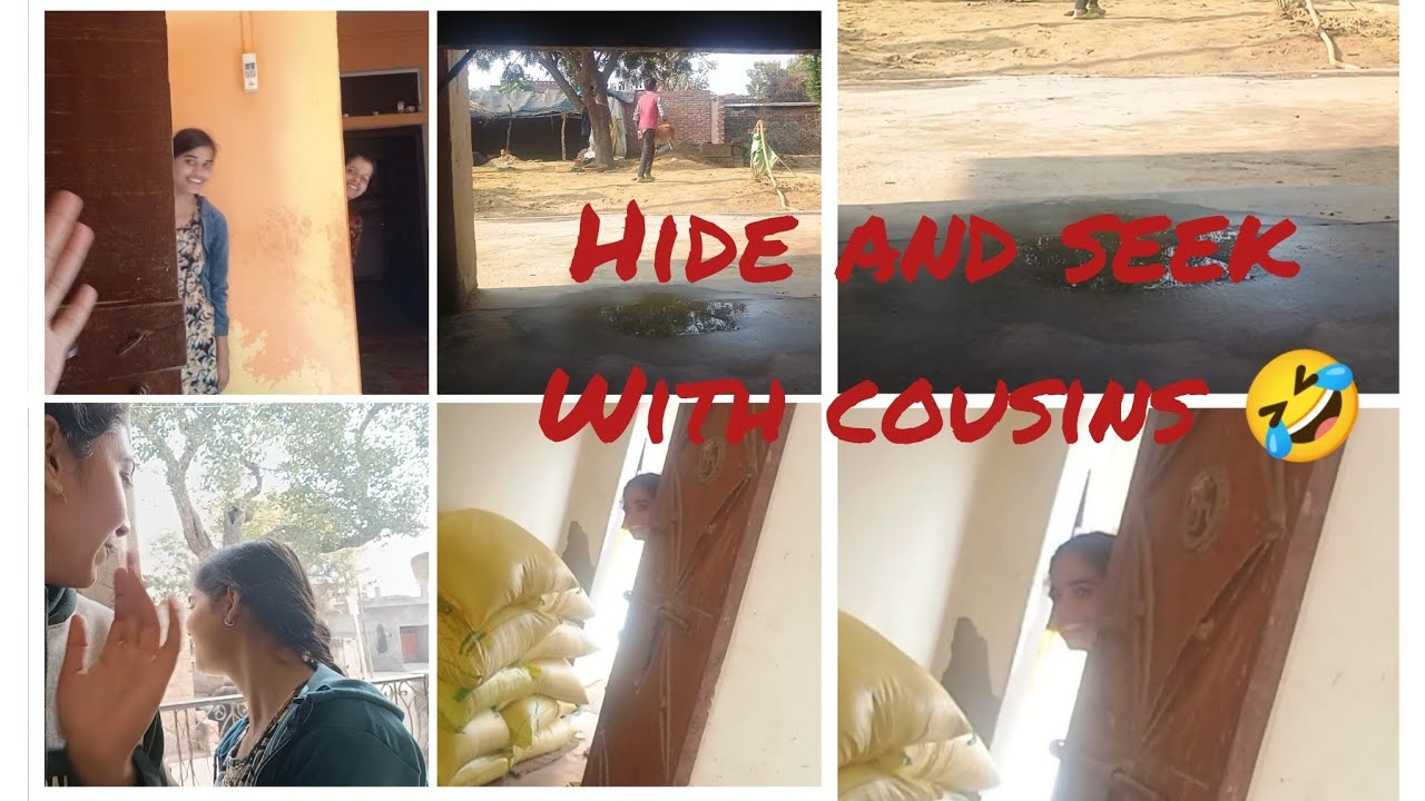 Hide and seek with cousins | pahle humne kheli amtapcchadi | bindass Tiwari girl | 