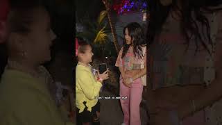 Asking @beckyg about her style choices #shorts #beckyg #interview #fashion #taylenbiggs #trending