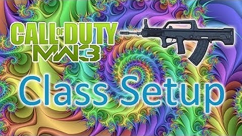 My MW3 Class Setup & First Prestige
