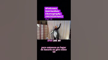 Pt10 Poi Intermediate Choreography 20221228 Pt2 #español #Poi #PoiTutorial #PoiDance  #FlowArts