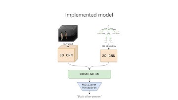 Infrared and 3D skeleton feature fusion for RGB-D action recognition