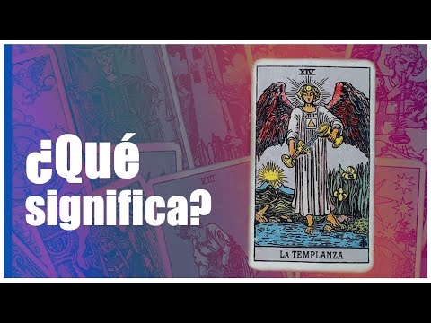 La Templanza del Tarot - significado de la carta