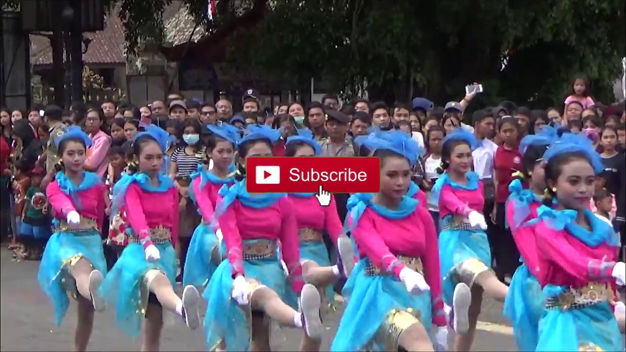 Gerak Jalan Indah Kota Gianyar 2018 SMA No. Dada 26 | TAKSU HUT RI ke 73