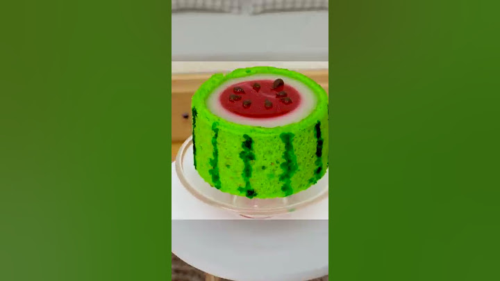 Fresh Miniature Watermelon Cake