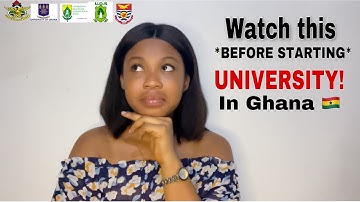 KNOW THIS BEFORE STARTING ANY UNIVERSITY OR COLLEGE IN GHANA! *Honest Uni Advice*