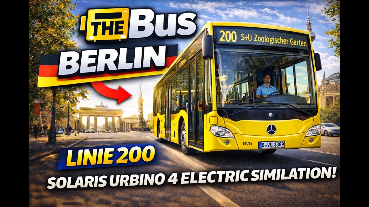 The Bus#04 Linie 200, mit neuem Bus und neuen Ansagen