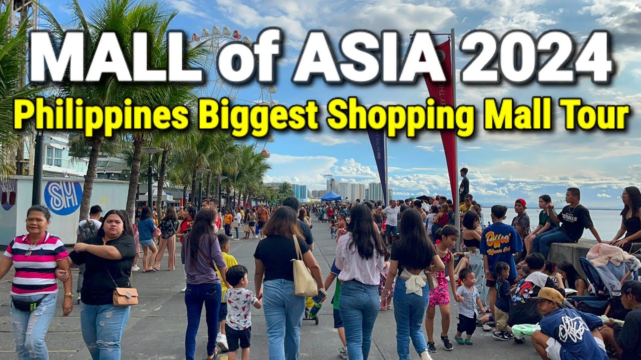 SM MALL of ASIA 2024 | New Year Walking Tour at the BIGGEST SHOPPING ...
