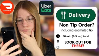 How To Know If Its A Non Tip Order BEFORE Accepting It On Uber Eats or DoorDash