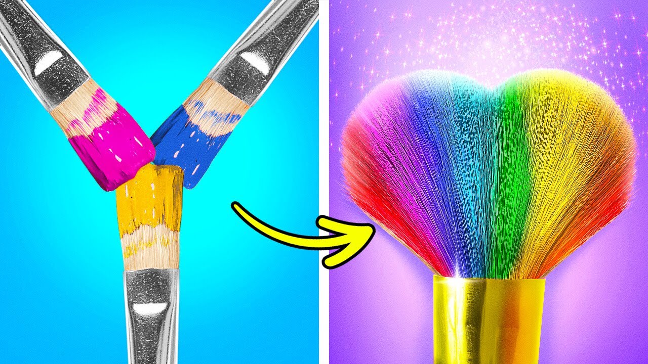 Colorful Beauty Hacks And DIY Makeup Ideas For Girls