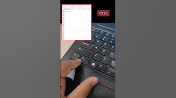 Excel Shortcut Keys to Select Row, Column & All Cells ‼️ Excel Tips for Faster Work #shorts #asmr