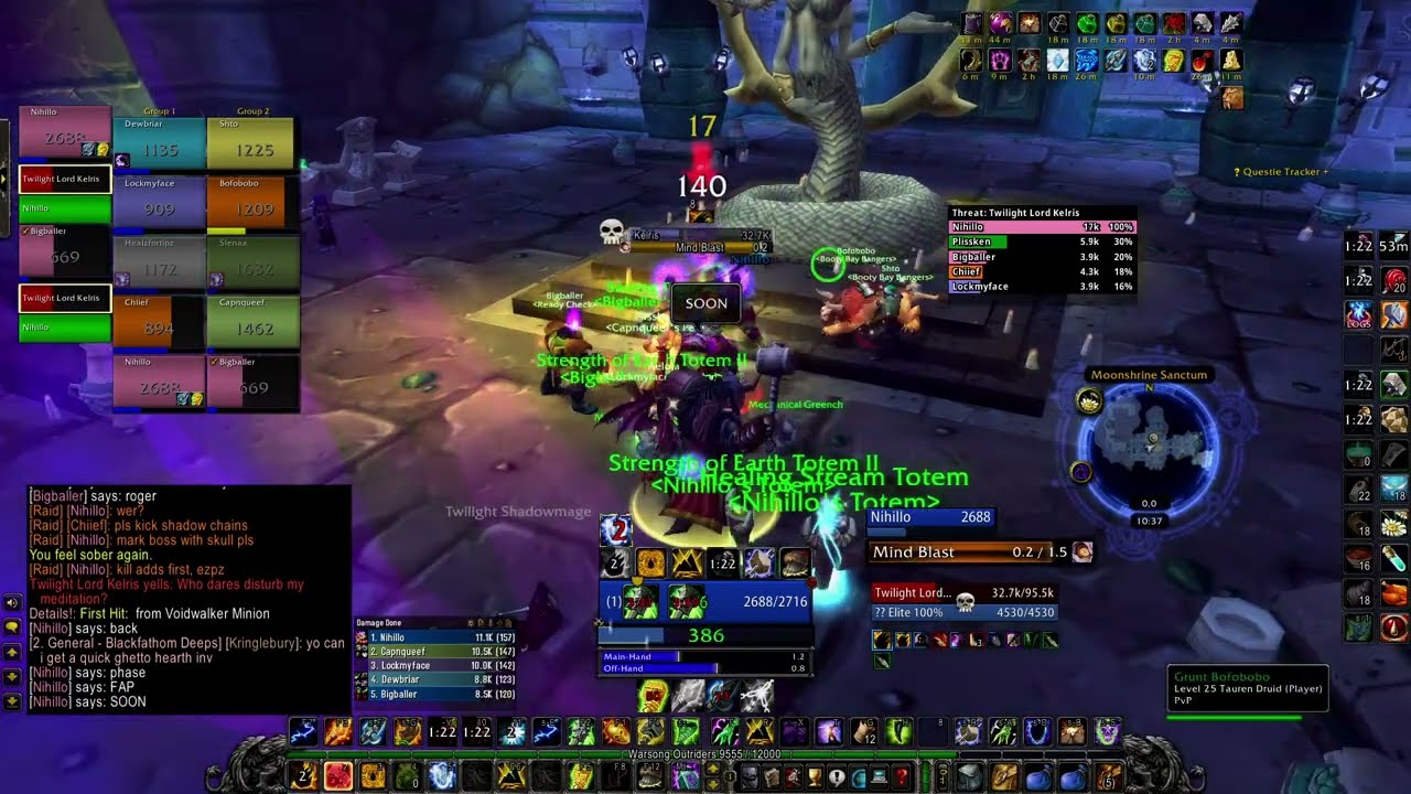 Lord Kelris Shaman Dual-Wield Solo Tank BFD SoD